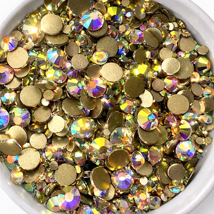 Glass Rhinestones-Mix Sizes