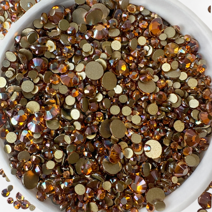 Glass Rhinestones-Mix Sizes