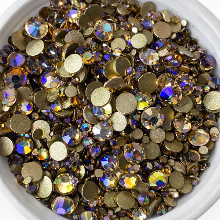 Glass Rhinestones-Mix Sizes