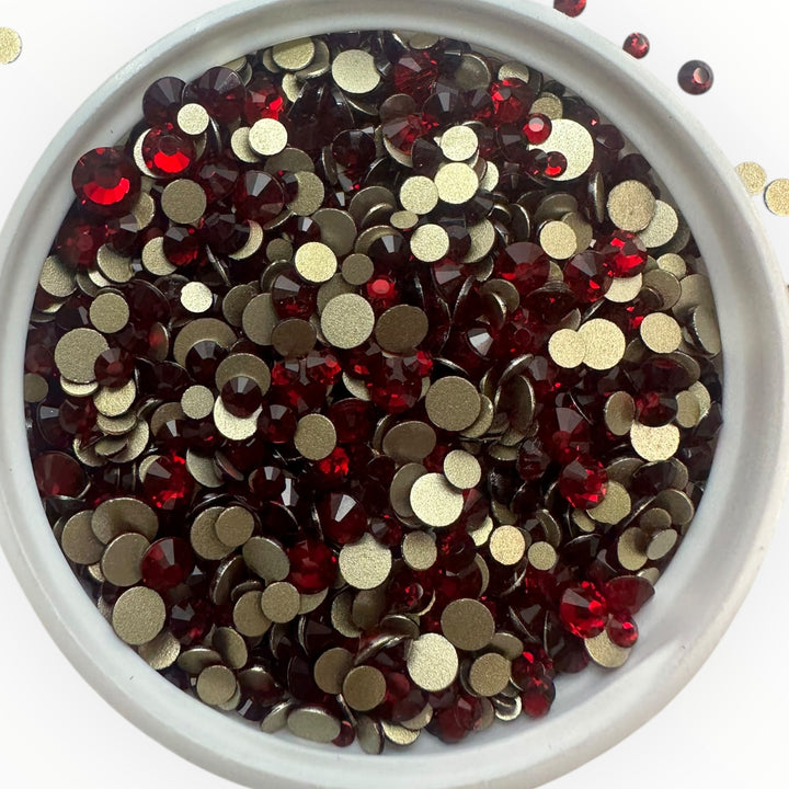 Glass Rhinestones-Mix Sizes-10 Gross Bag/Non-Hotfix