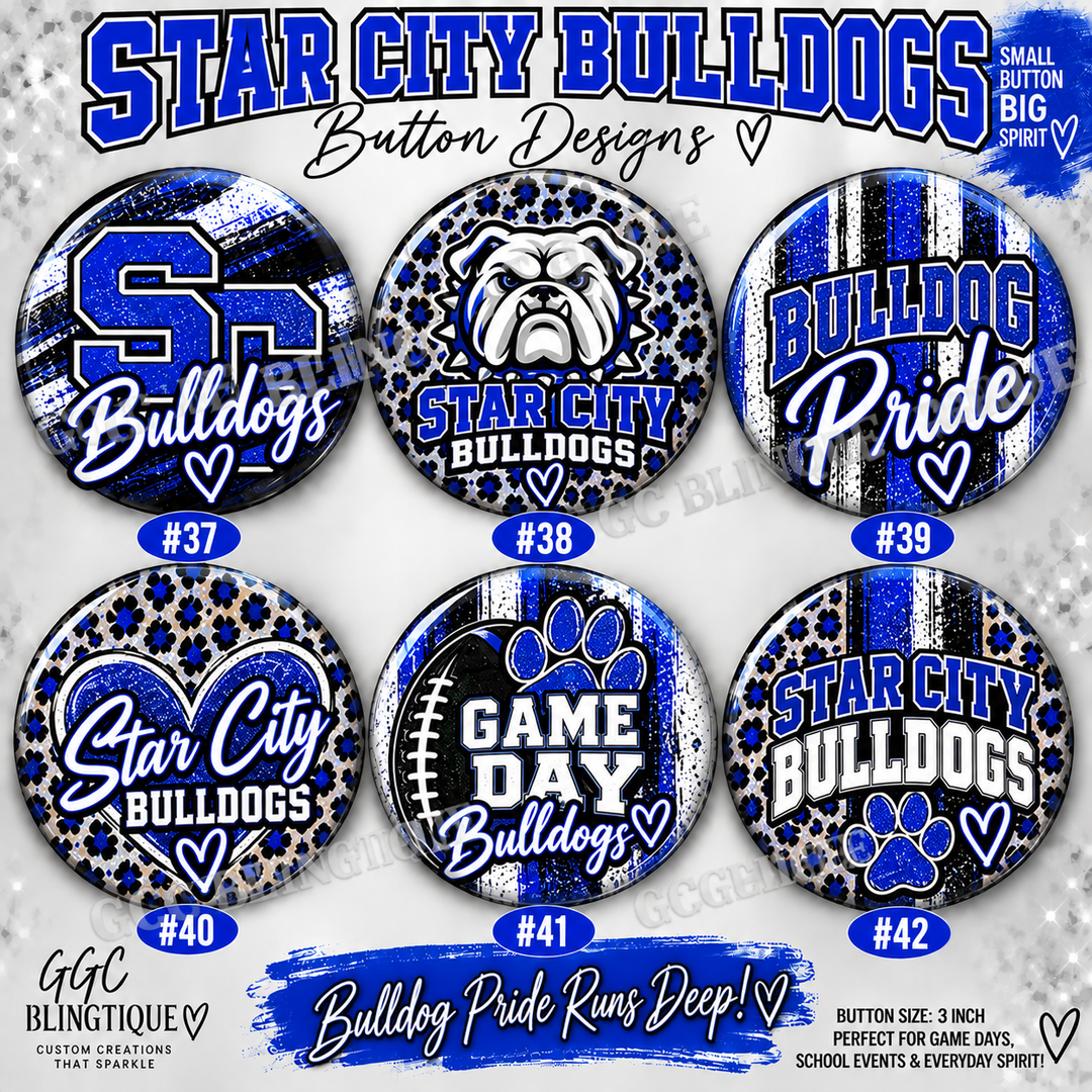 GGC Custom Buttons | Personalized Pin-Back Buttons-*PLEASE READ DESCRIPTION*