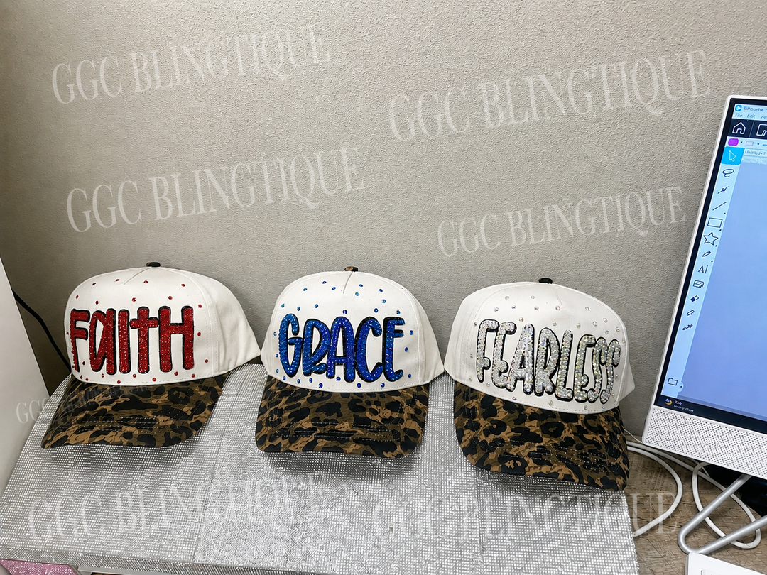 Rhinestone Trucker Hat