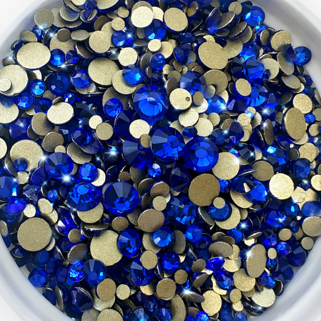 Glass Rhinestones-Mix Sizes