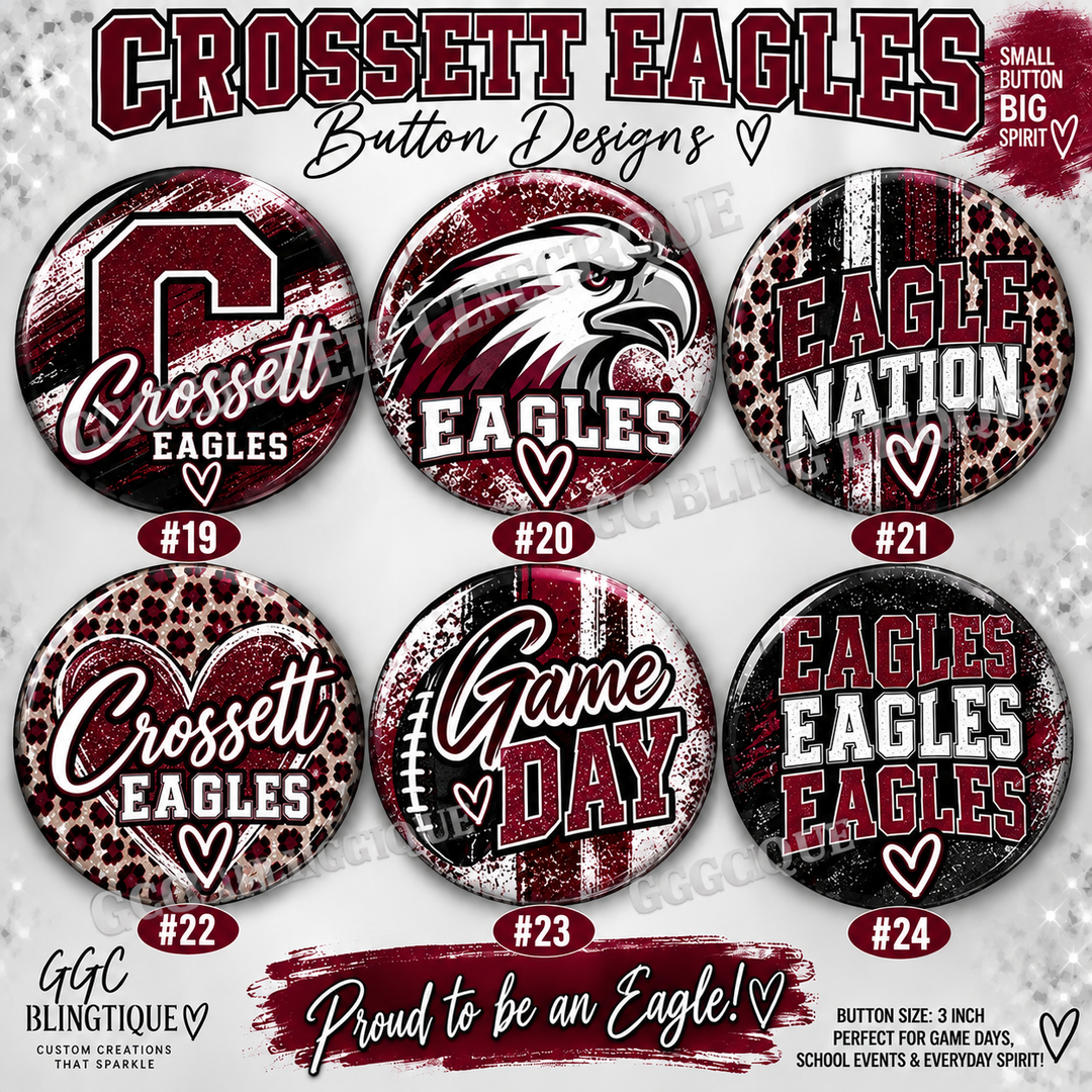 GGC Custom Buttons | Personalized Pin-Back Buttons-*PLEASE READ DESCRIPTION*
