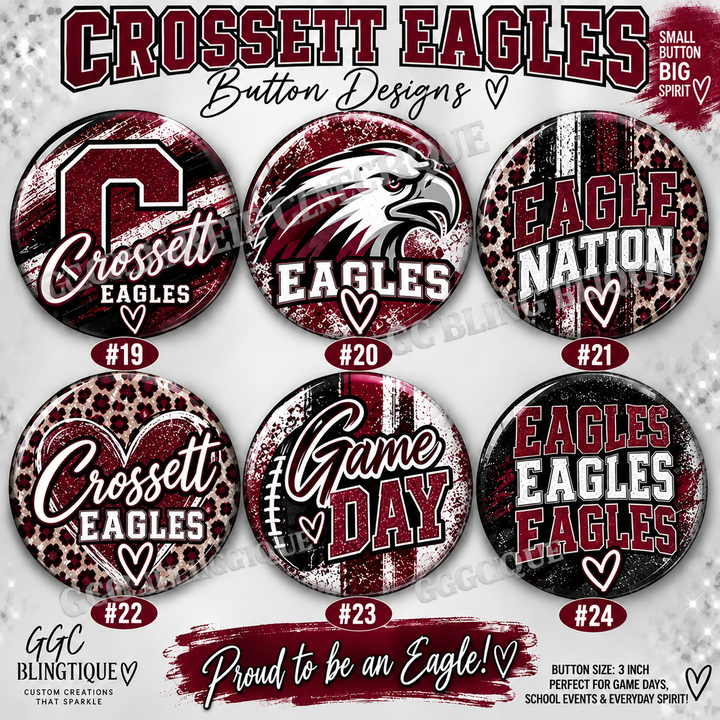 GGC Custom Buttons | Personalized Pin-Back Buttons-*PLEASE READ DESCRIPTION*