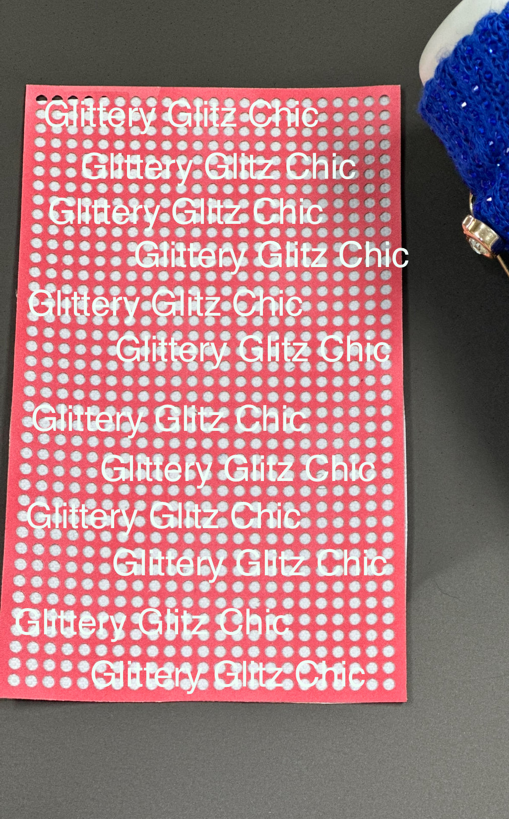 Sparkle Sock Pre-Cut Template