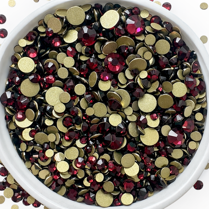 Glass Rhinestones-Mix Sizes