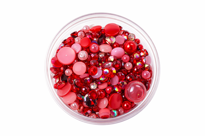 GGC Mixed Flatback Pearls – 1oz Jar