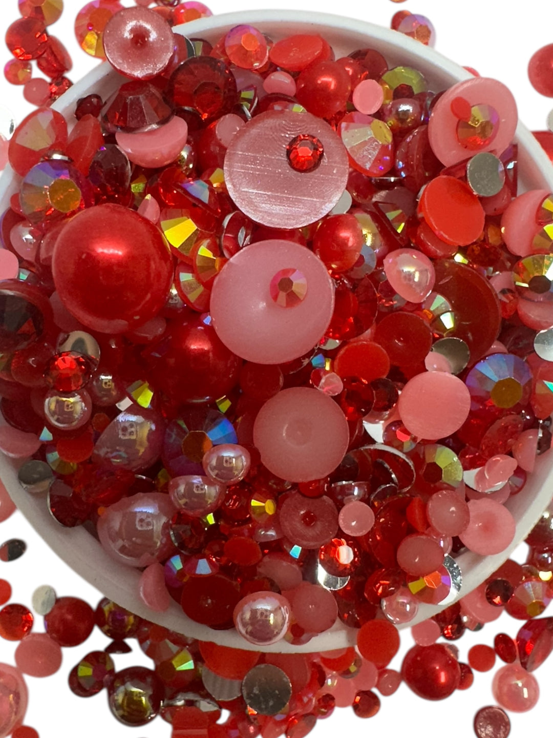 GGC Mixed Flatback Pearls – 1oz Jar