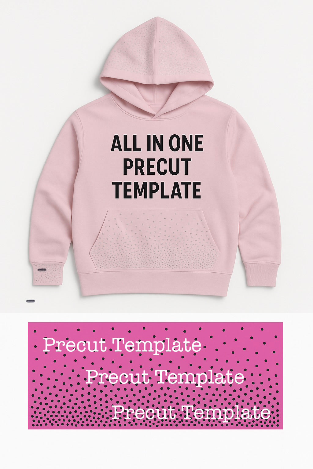 GGC "All in One" Hoodie Detail Precut Template