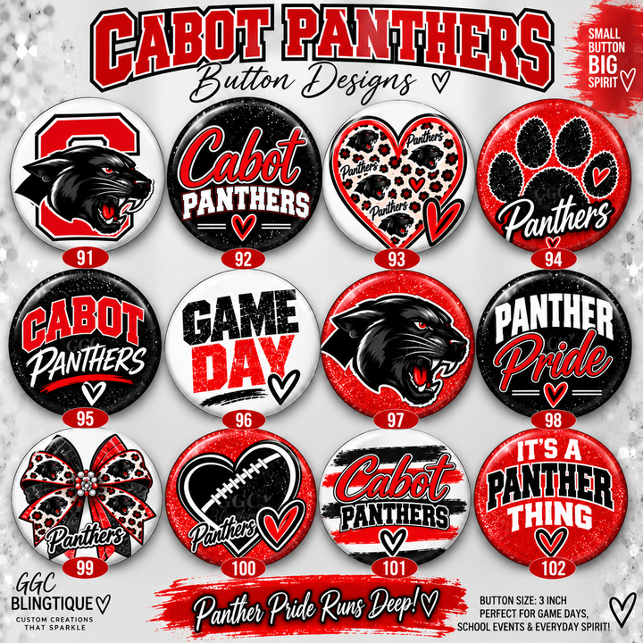 GGC Custom Buttons | Personalized Pin-Back Buttons-*PLEASE READ DESCRIPTION*