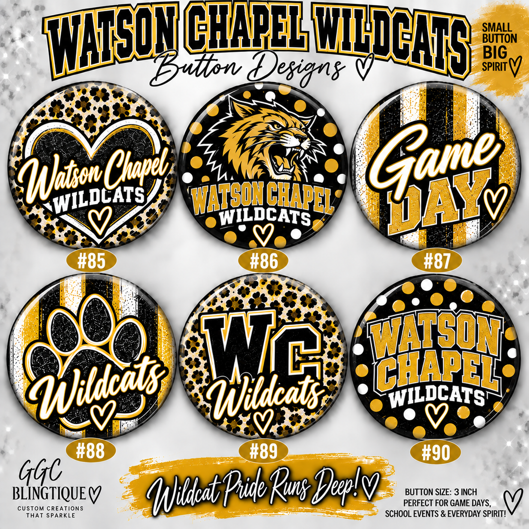 GGC Custom Buttons | Personalized Pin-Back Buttons-*PLEASE READ DESCRIPTION*