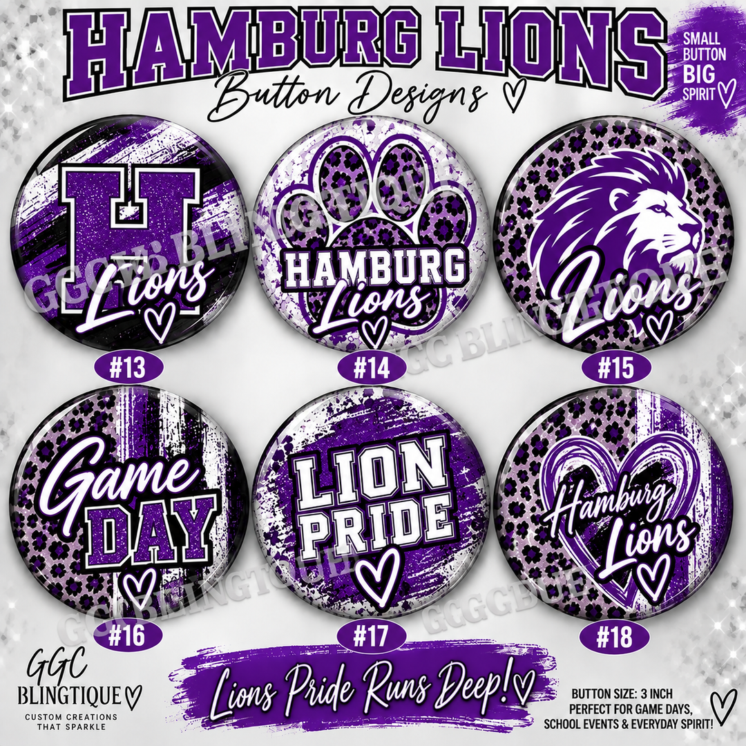 GGC Custom Buttons | Personalized Pin-Back Buttons-*PLEASE READ DESCRIPTION*