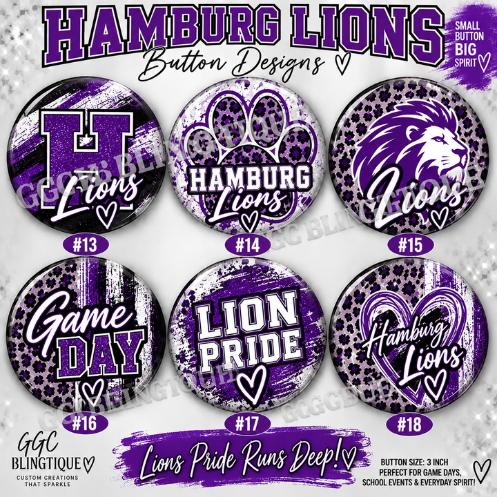 GGC Custom Buttons | Personalized Pin-Back Buttons-*PLEASE READ DESCRIPTION*
