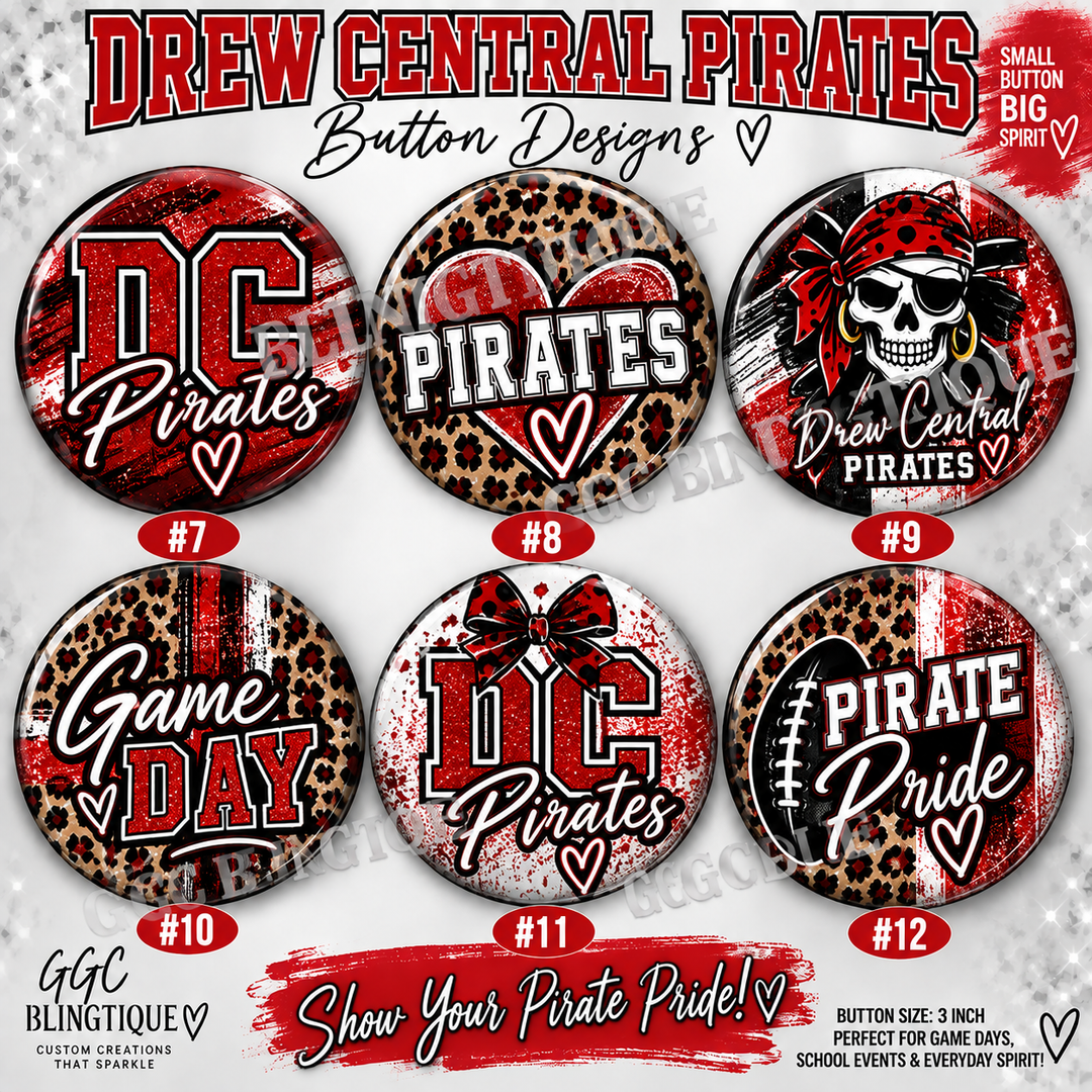 GGC Custom Buttons | Personalized Pin-Back Buttons-*PLEASE READ DESCRIPTION*