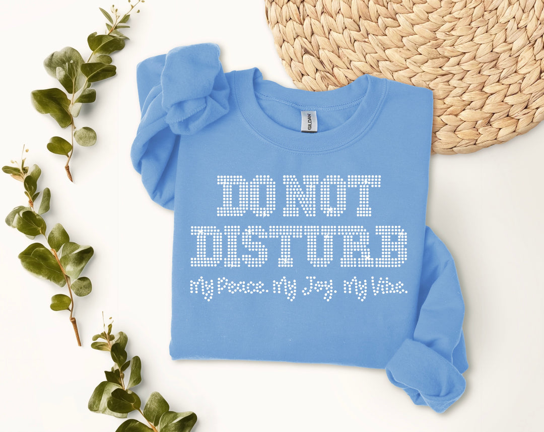 Do Not Disturb My Peace Bling Shirt