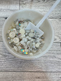 Mixed Pearls & Rhinestones Mix