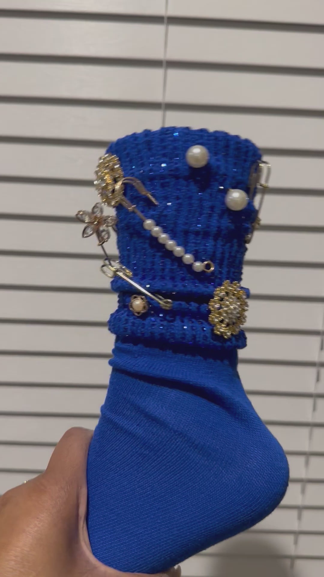 Glitz Girl “Slouchie” Bling Socks